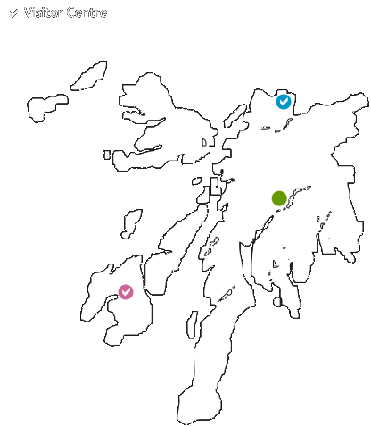 Argyll & Bute Region Real Ale Trail Map